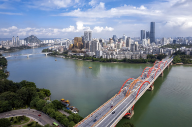 广西柳州城市风光