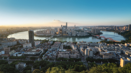广西柳州城市风光