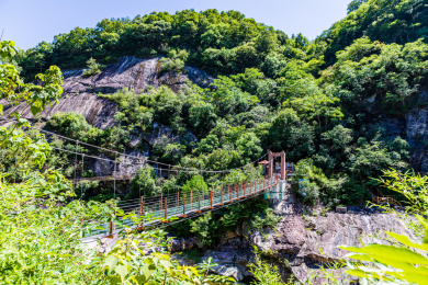 中国安徽六安金寨县燕子河大峡谷