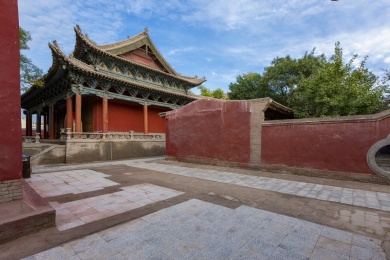 甘肃武威市文庙古建筑