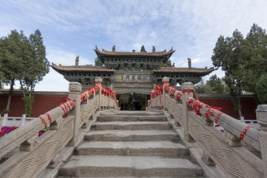 甘肃武威市文庙古建筑