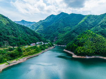 中国安徽六安响洪甸水库风光