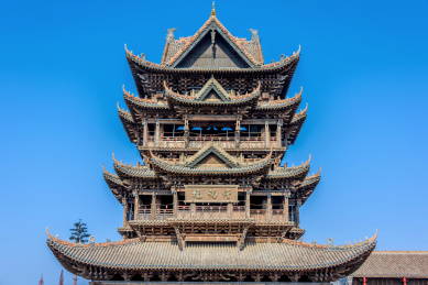 中国安徽滁州全椒县太平古城缙福楼