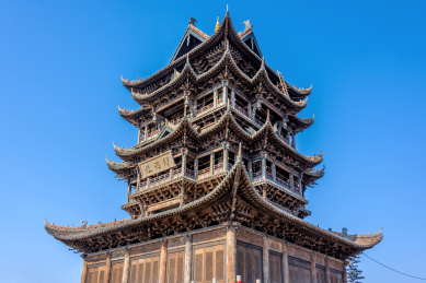 中国安徽滁州全椒县太平古城缙福楼