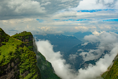 中国云南昭通大山包风光