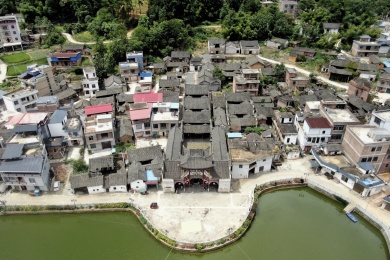 中国湖南永州云龙坊与王氏虚堂