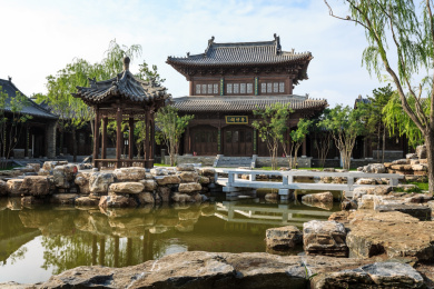 中国山西省忻州市忻州古城怡园