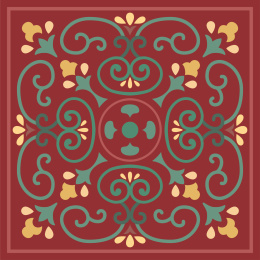 站酷纹样-中国传统几何花草纹路