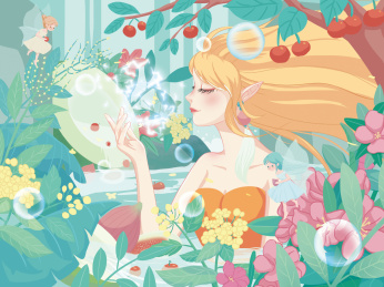 密林深处的魔法女孩