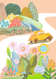 山路田野老爷车