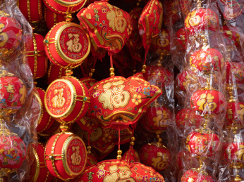 新年装饰用品福字中国结