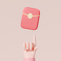 3D渲染手势物品模型