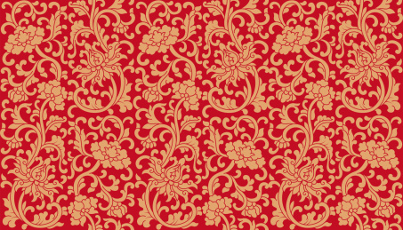 无缝传统底纹装饰花纹纹样