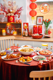 新年除夕团圆年夜饭 