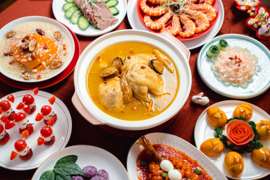 新年除夕团圆年夜饭 