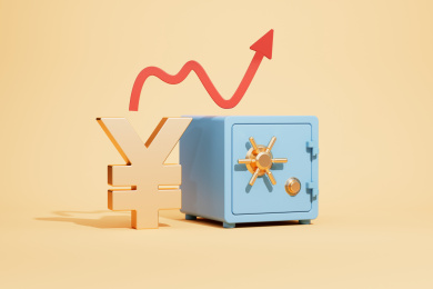 以保险箱为主体的金融题材图片