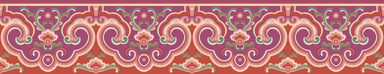 传统装饰花边花纹图案