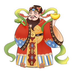 财神免抠元素