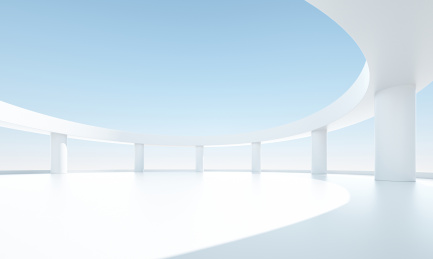 三维空间产品展台场景