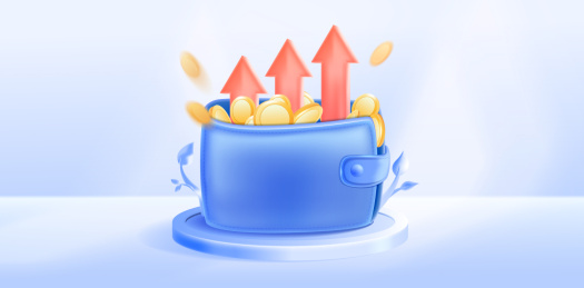 金融理财投资概念插画