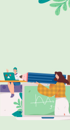 世界读书日阅读人物扁平矢量概念运营手绘插