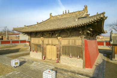 中国山西省忻州市五台县延庆寺
