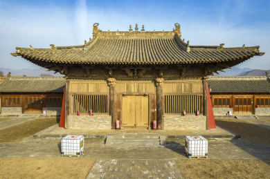 中国山西省忻州市五台县延庆寺