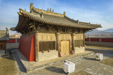 中国山西省忻州市五台县延庆寺