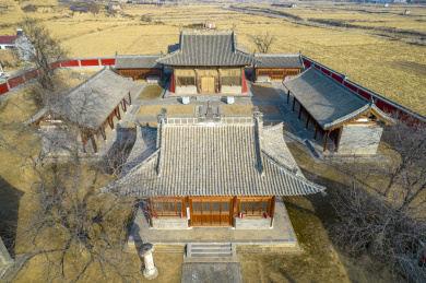 中国山西省忻州市五台县延庆寺