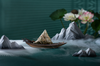 端午节粽子静物