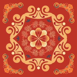 传统中式纹样图案