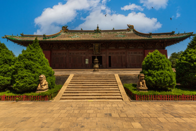 中国山西朔州崇福寺