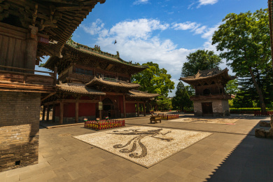 中国山西朔州崇福寺