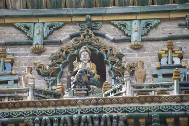 广胜寺小西天寺庙雕塑绘画