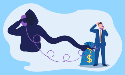 骗子通过电话骗取钱财