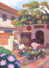 二十四节日插画霜降