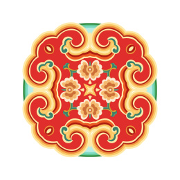 传统装饰花纹纹样图案