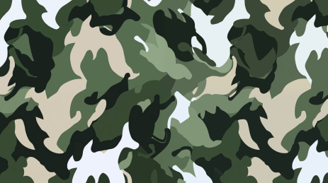 绿色的丛林迷彩伪装花纹背景素材