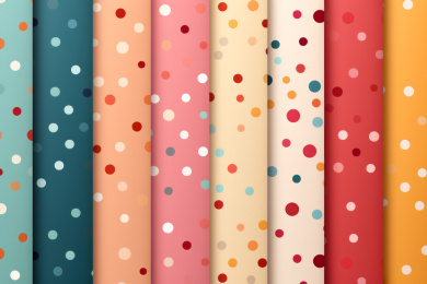 抽象的点点线条设计背景