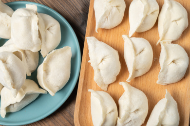 速冻的手工水饺