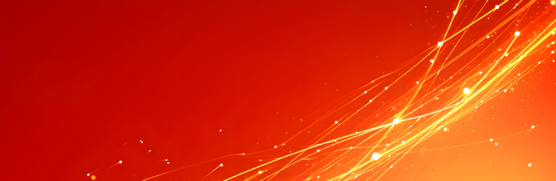 红色大气场景海报