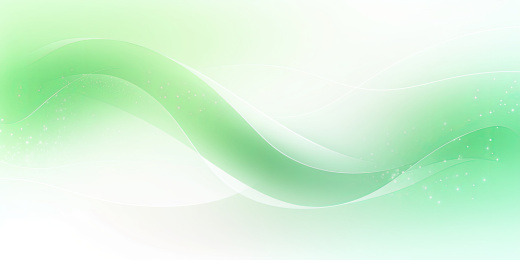 高级质感抽象绿色波浪曲线壁纸