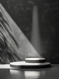 黑色的电商产品展示背景