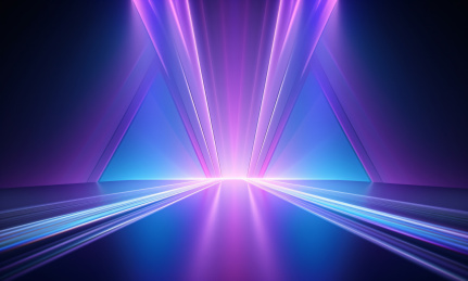 网络空间数码霓虹灯抽象背景