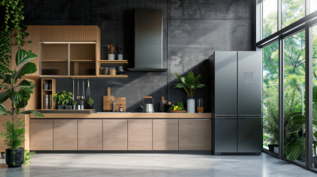 现代简约设计的厨房空间