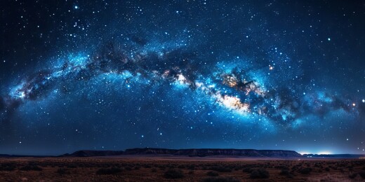 宇宙星空与地球