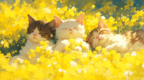 睡觉猫咪