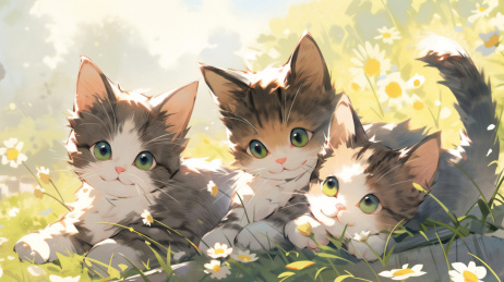 玩耍的猫咪