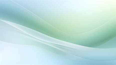 数码蓝绿白色渐变曲线抽象图形