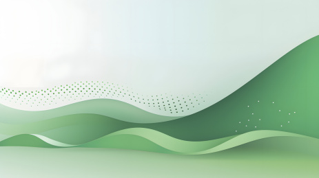 数码科技绿色几何曲线抽象背景